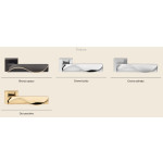 Duna Linea Calì дверная ручка латунная отделка по вашему выбору