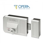 Электрический замок с ручкой для ворот и дверей Opera 28002