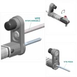 Дверной упор для стен Super-Unique Double Block External Coat