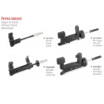 Стоп затвора Adem простой регулируемый стопором автоматический