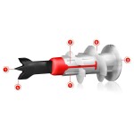 Fischer DuoBlade Самосверлящий дюбель для гипсокартона