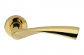 Дверная ручка Flessa Oro из циркония HPS на розетке Карло Бартоли для Colombo Design