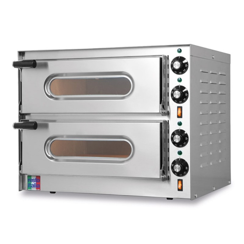 Двойная электрическая печь для пиццы Resto Italia Small-G2 Однофазная