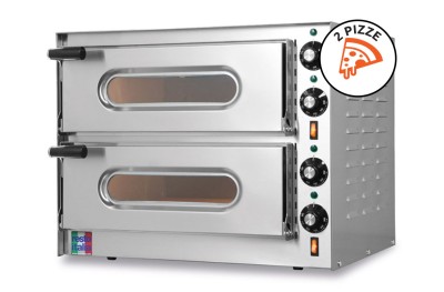 Двойная электрическая печь для пиццы Resto Italia Small-G2 Однофазная