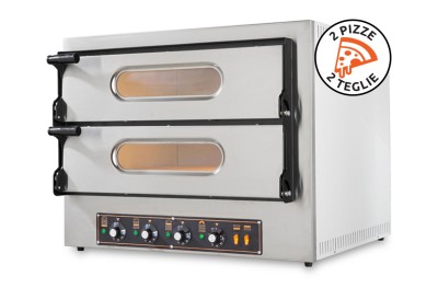 Печь для пиццы Остальная Италия Kube 2 Plus 6,4 кВт нержавеющей стали