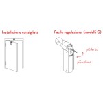 Гидравлический дверной тормоз Justor FR Различные модели