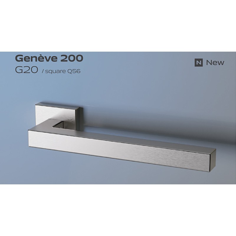 Дверная ручка Genève 200 Reguitti Inox из стали AISI 316L