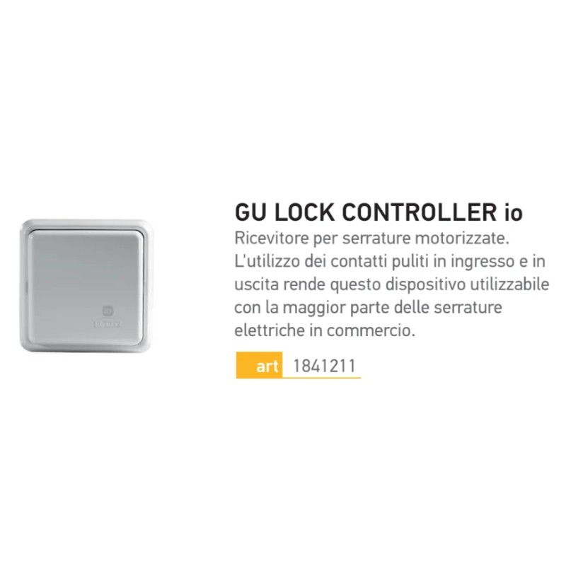 GU Lock Controller io Somfy Ресивер для моторизованных замков