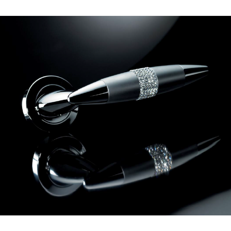 Джемма альта чистое золото Ручка порт Rosetta Linea Cali Кристалл