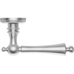 Heidi Linea Calì классическая латунная дверная ручка с розеткой