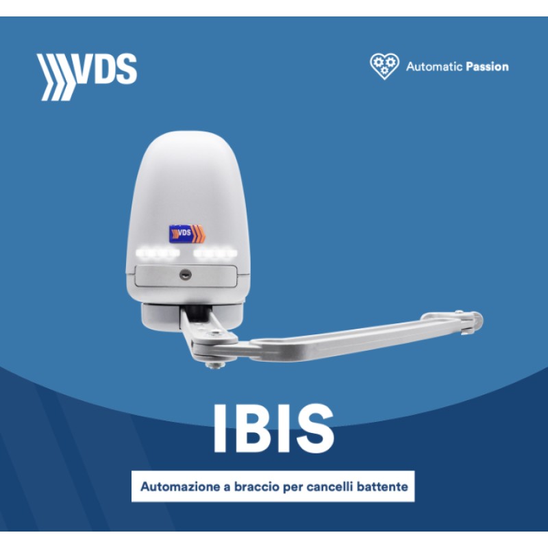 IBIS VDS Automation для распашных ворот с шарнирным рычагом