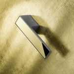 Icon Gold Frosio Bortolo гладкая золотая ручка для внутренней двери