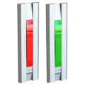 Свет с красной кнопкой Зеленые двери для 55031 серии профилей Opera
