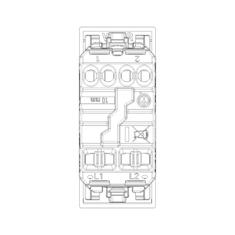 Инвертор VIMAR LINEA 30012.B/C/G 1P 10 AX 250 В~