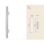 Kendo Linea Calì — Дверная ручка — В стиле самурайского меча