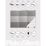 Гардеробная PlaKoSilent Pettiti для шкафов с 2 или 3 раздвижными дверями