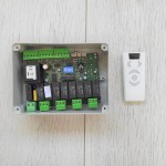 Комплект блока управления для 4 двигателей Almot дистанционным управлением