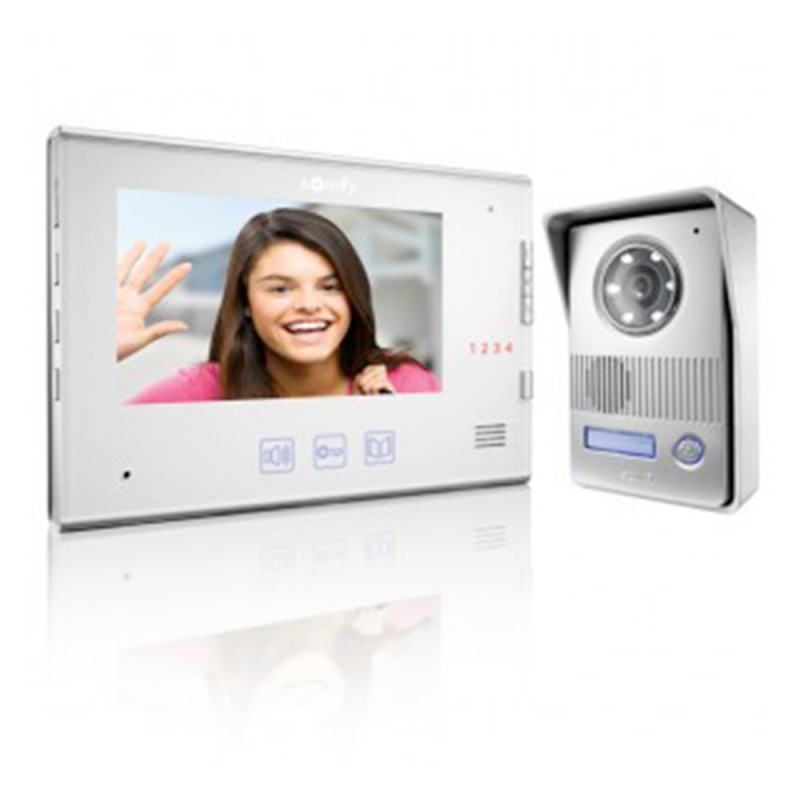 Комплект цифровой видеодомофон Somfy V400 с камерой и 2 проводами