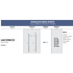 Laconico Colombo Design дверной ручка-скоба без розеток Alberto Meda