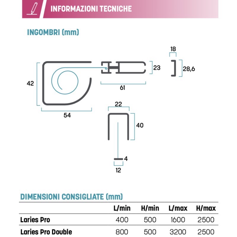 Laries Pro Effezeta Москитная сетка с регулируемым открыванием