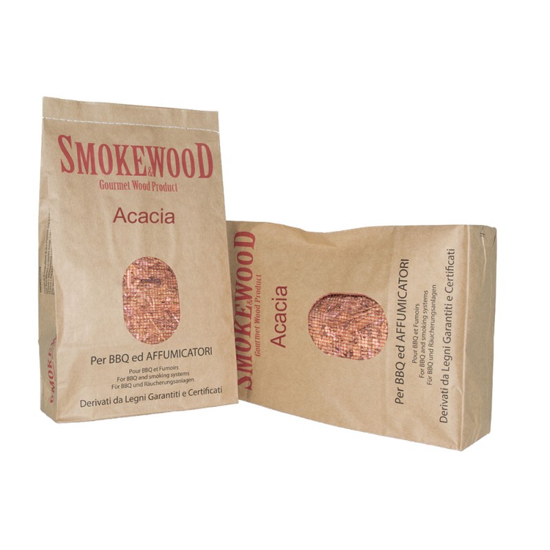 Alpine Acacia Wood для ароматизации мяса барбекю 3,3 Lt Smoke&Wood