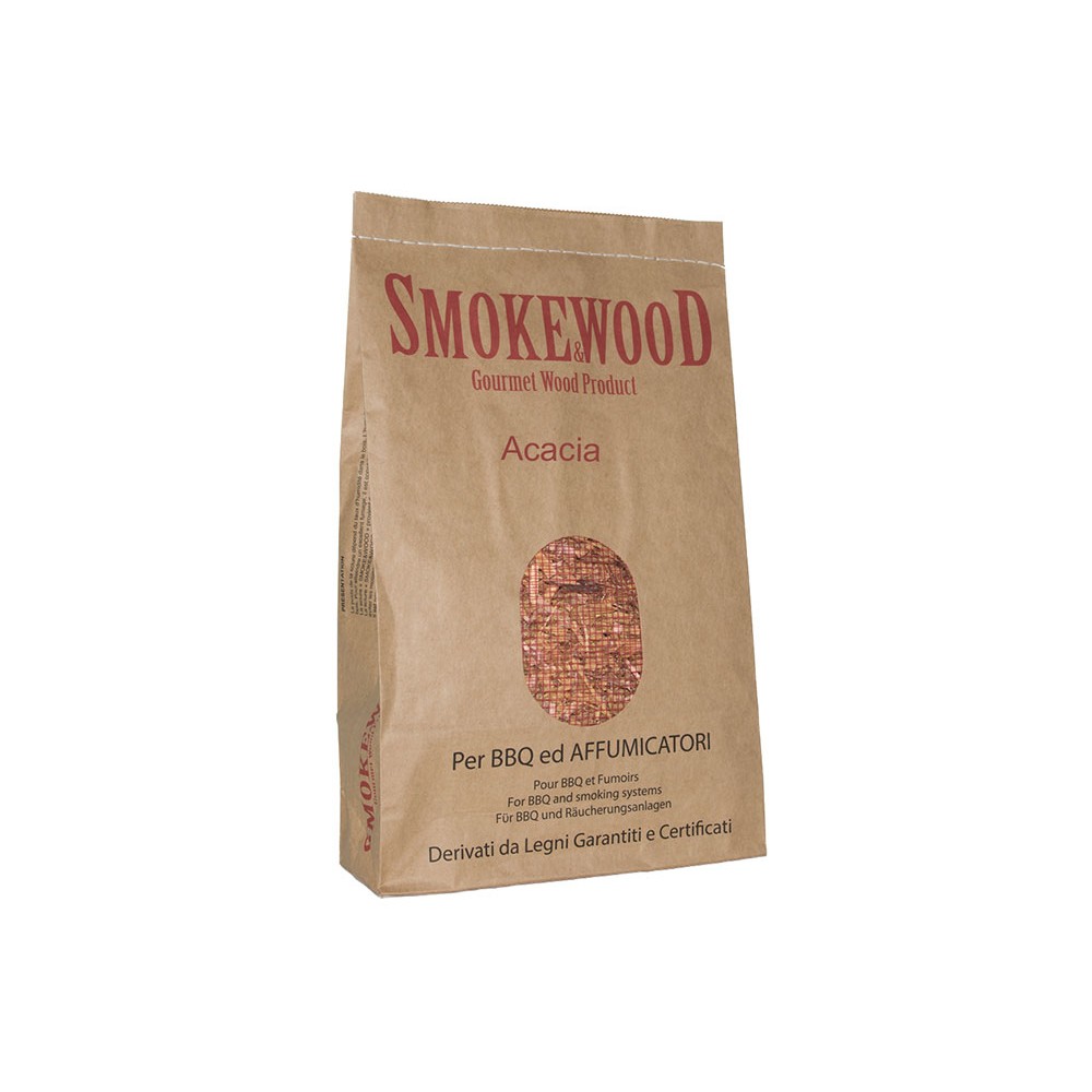 Alpine Acacia Wood для ароматизации мяса барбекю 3,3 Lt Smoke&Wood