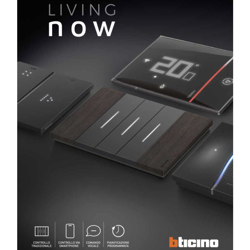 Living Now BTicino Гражданская серия Плиты и выключатели