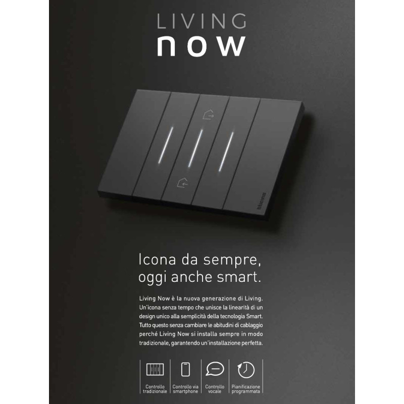 Living Now BTicino Гражданская серия Плиты и выключатели