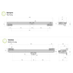 Liwin L35 Slim Comunello Цепной привод для окон