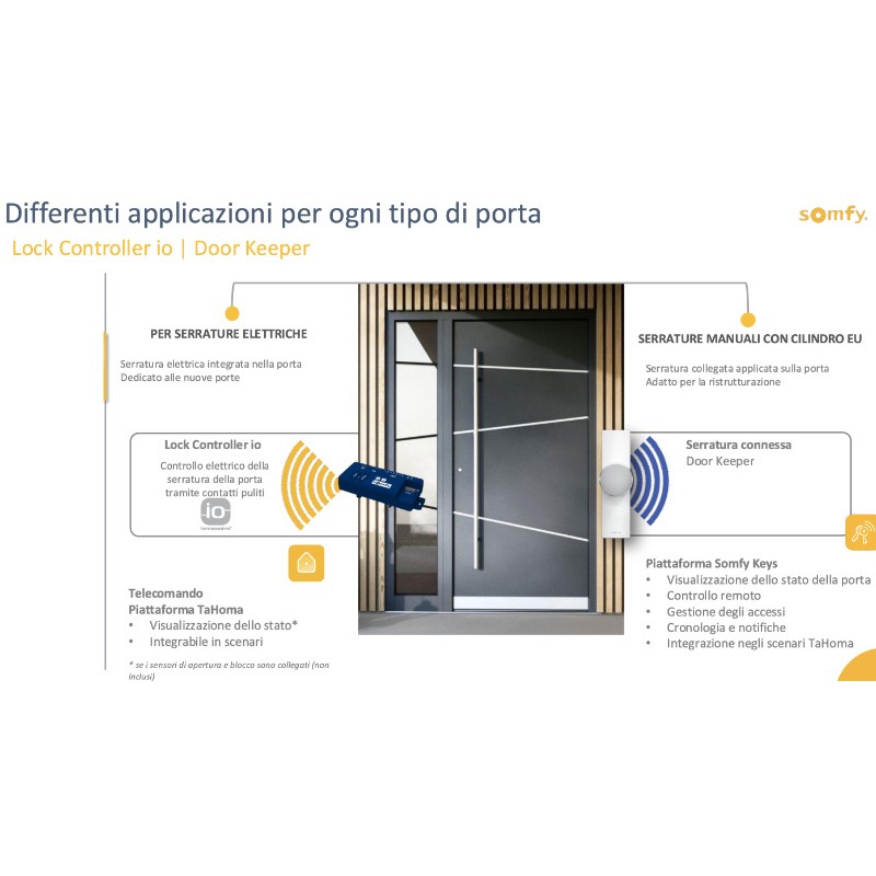 Lock Controller io Somfy - Ресивер для электрозамков