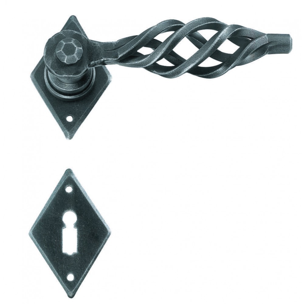 Лондон Квадра Гэлбрейт ручка двери с розеткой и сопла