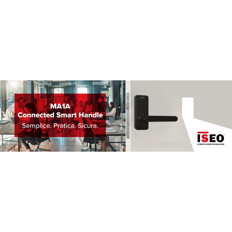 MA1A ISEO Connected Smart Handle подключенный электронный замок