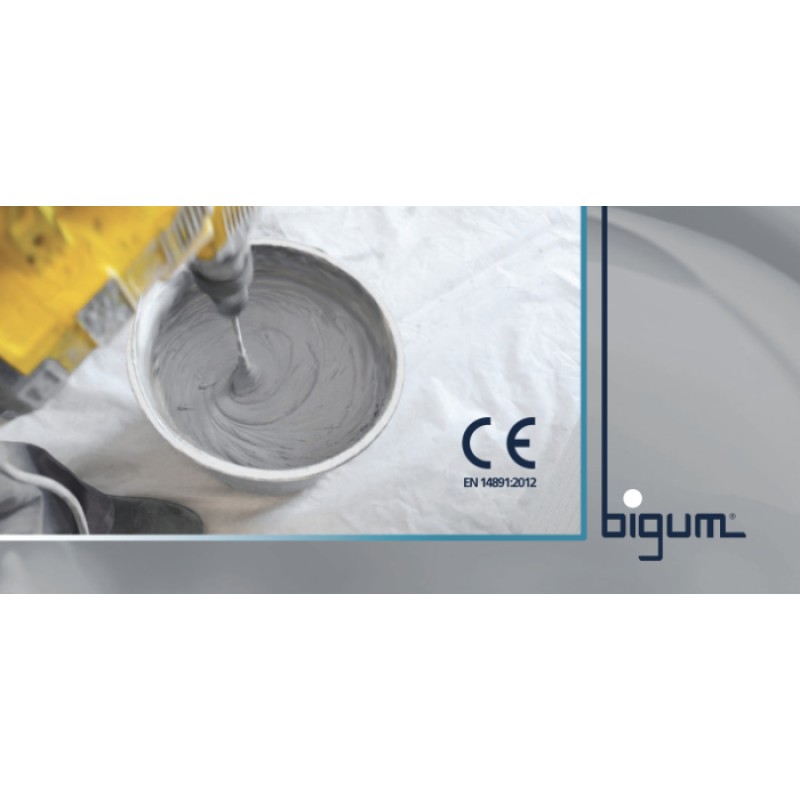 Гидроизоляционный цементный раствор Bigum и добавка No-Limits