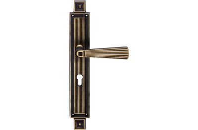 Ручка с пластиной Opera Linea Calì винтажная неоклассика