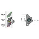 Tecnometalsystem Низкая ручка затвора