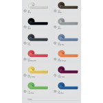 Дверная ручка DUE COLOMBO DESIGN MOOD Круглая розетка