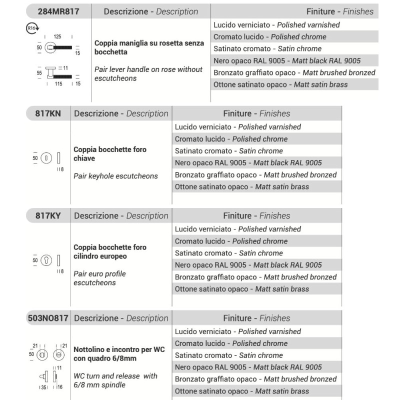 Дверная ручка Zaira Reguitti на круглой розетке