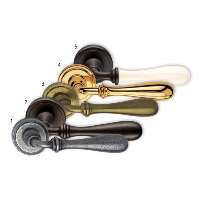 Дверная ручка архитектуры H1044 Оберон архитектора Винсента Ван Дуйсена для Valli & Valli