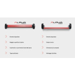 Антипаниковый замок CISA ALPHA TOUCH или PUSH Накладной монтаж