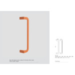 Дверная ручка MOOD COLOMBO DESIGN модель ONE или DUE