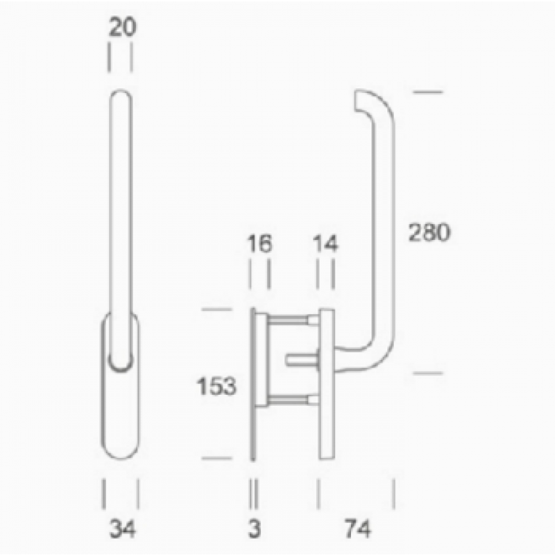 Martellina PBA 2MM.015.00DK из нержавеющей стали AISI 316L
