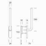 Martellina PBA 2MM.015.00DK из нержавеющей стали AISI 316L
