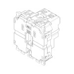 Механизм переключения 2 модуля VIMAR LINEA 30000.2