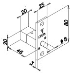 Micro SOLENOID с защелкой закрытое 20911XS-12 серии Quadra Opera