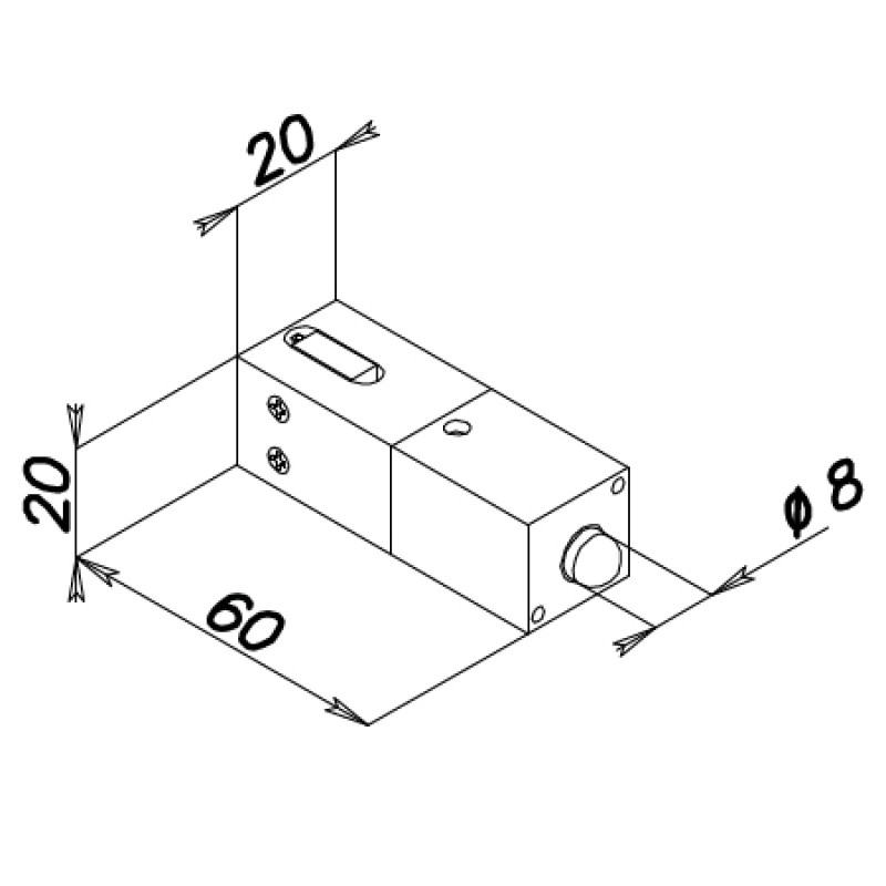 Micro SOLENOID Open Отсутствие 20613-12 питания серии Quadra Opera