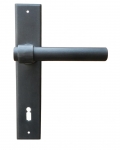 Milano Galbusera Дверная ручка на пластине из кованого железа