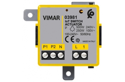 IoT 03981 Подключенный релейный модуль Vimar