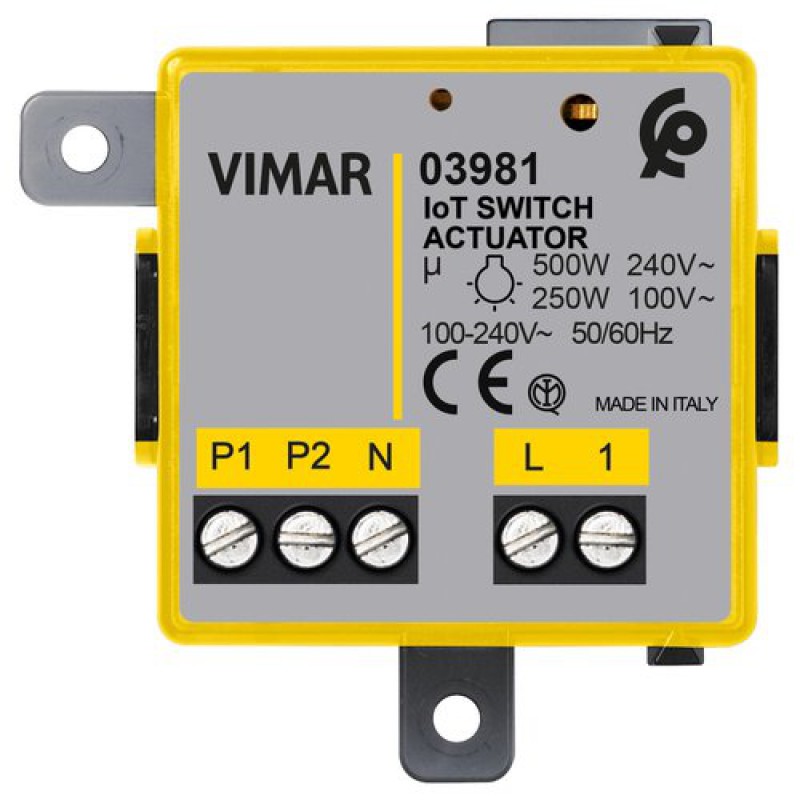 IoT 03981 Подключенный релейный модуль Vimar