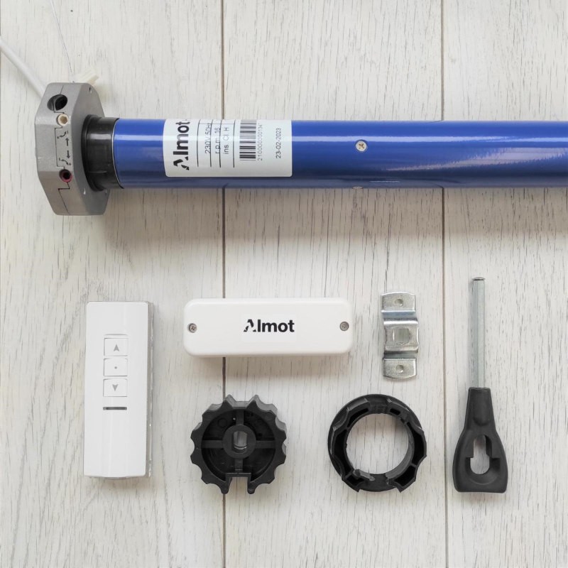Электрический двигатель тента Almot SUN1BMDS полный комплект