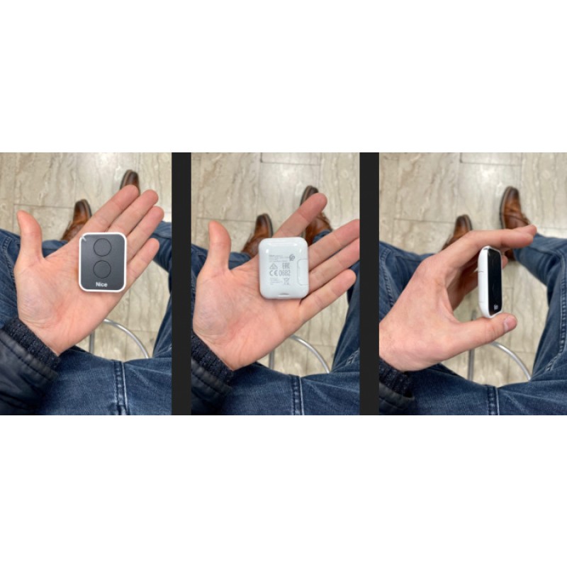 Пульт дистанционного управления 2-канальным передатчиком Nice Era One для ворот